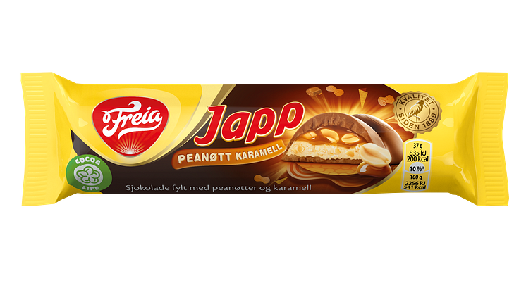 Japp Peanott Karamell 37g