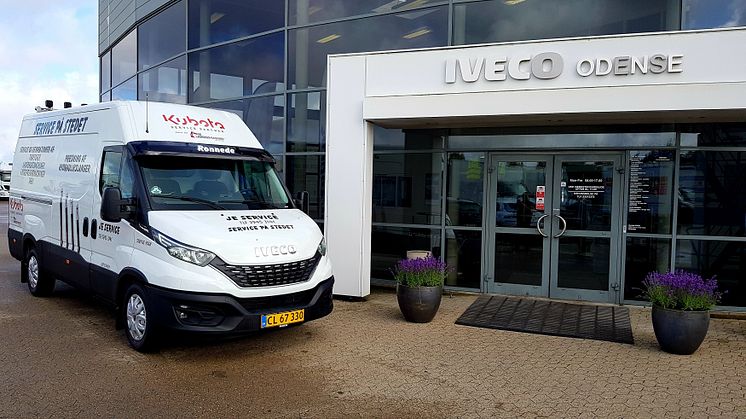 Helt ny IVECO Daily stempler ind hos sjællandsk servicevirksomhed