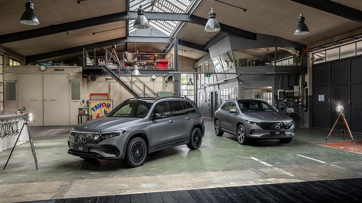 Mercedes-Benz kompakta eldrivna suvar EQA och EQB får en rejäl uppdatering.