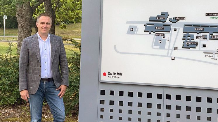 Andreas Berglund, platschef på Avarn Security.