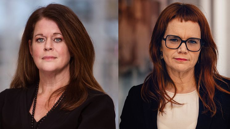 Caroline Thunved, vd och generalsekreterare, Sveriges Kommunikatörer och Johanna Lindell, vd, DIK