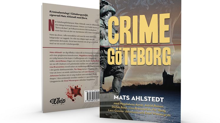 Kriminalantologi i Göteborgsmiljö signerad Mats Ahlstedt