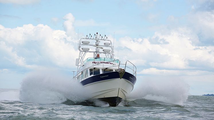 High res image - Raymarine - Raymarineris Raymarine's test platform used for on-the-water testing of Sonar, Radar, GPS and much more.