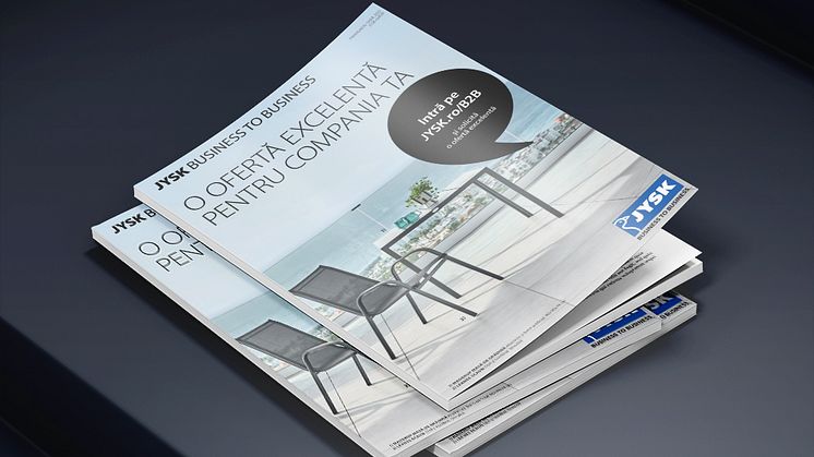 Noul catalog Outdoor pentru Business to Business de la JYSK