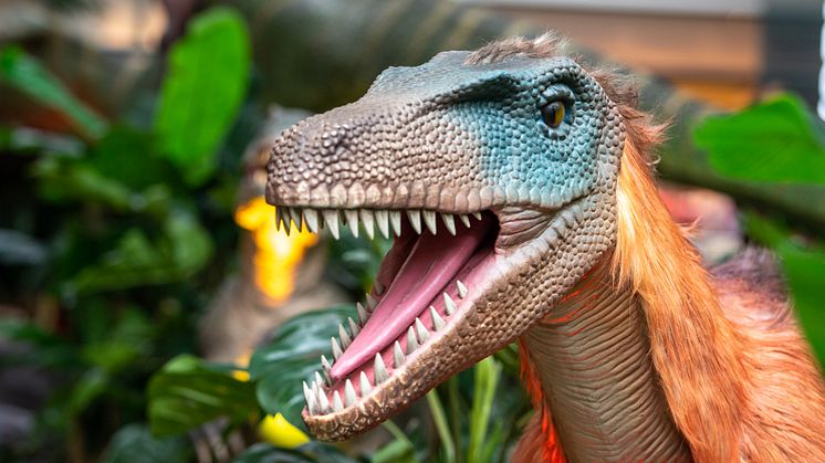 Dinosaurerne er løs i Plantorama i Vejle
