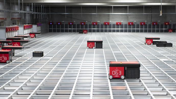 DSV gör lagerautomation tillgänglig för företag av alla storlekar