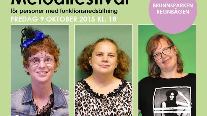 Melodifestival för personer med funktionsnedsättning i Brunnsparken
