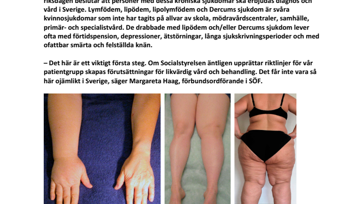 Riktlinjer för vård av lymfpatienter - debatt i Riksdagen 10 maj 