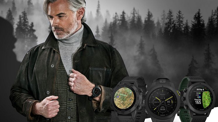 Garmin præsenterer de nyeste moderne toolwatches - MARQ Carbon Collection