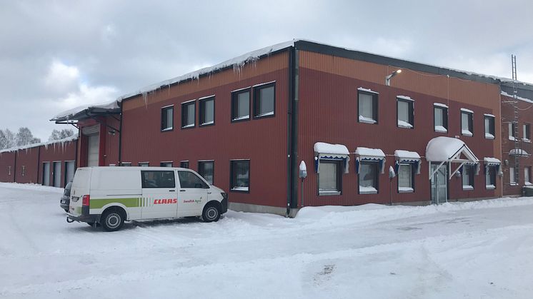 Swedish Agro Machinerys anläggning i Borlänge