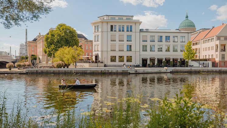 Auf der Havel unterwegs.