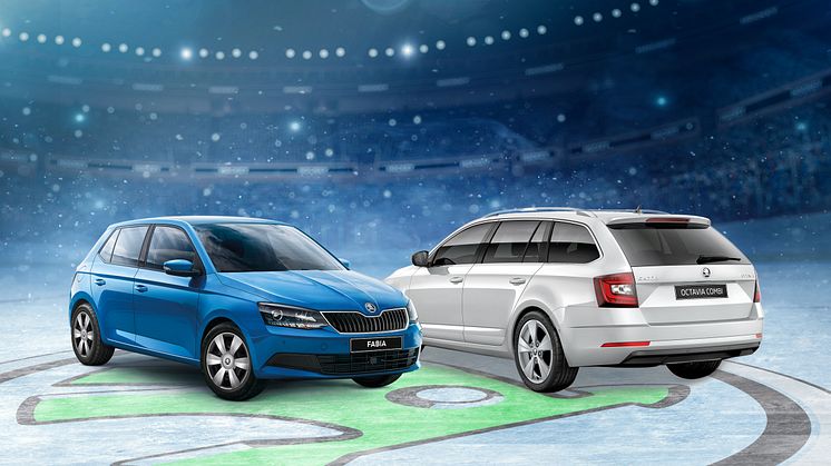 ŠKODA er klar til ishockeybrag med VM Editions