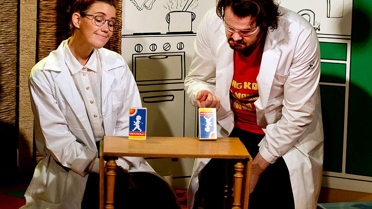 Experiment med tändsticksask