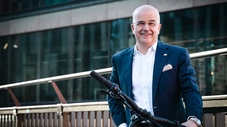 Tony Grimaldi, VD för Cycleurope AB och ordförande för europeiska branschorganisationen Cycling Industries Europe