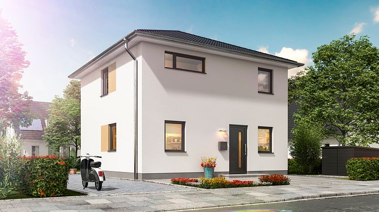 Stadthaus 100 mit Grundrissen