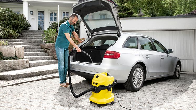 Vårstäda bilen