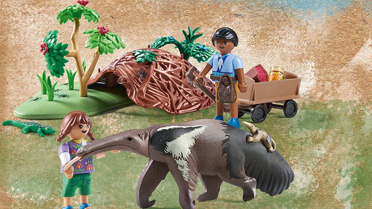 WILTOPIA Ameisenbärpflege (71012) von PLAYMOBIL