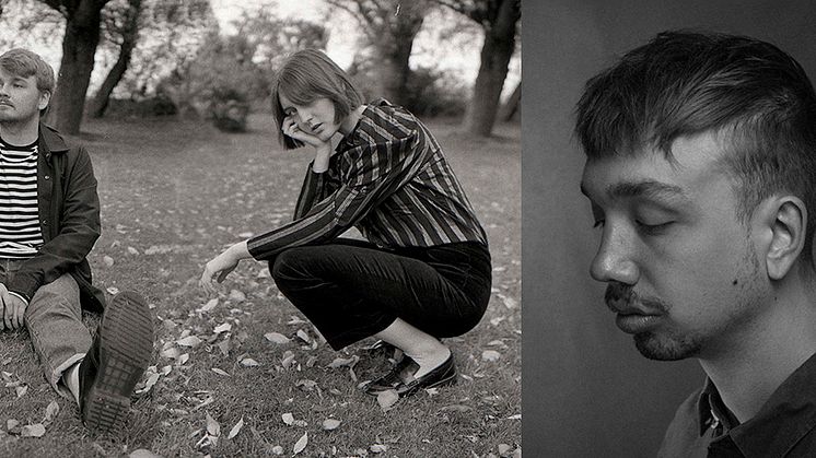 Wy och Timothy kommer till Palladium Malmö 22 mars i serien Levande Scen, som då goes indie! Fot: Ebba Gustafsson Ågren (Wy), Linus Hagström (Timothy)