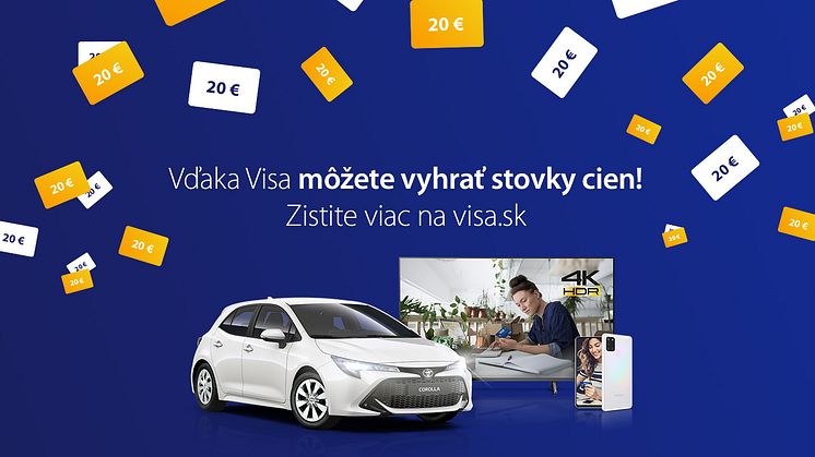 Nemusíte byť olympionikom, aby ste vyhrali. Spoločnosť Visa spúšťa celonárodnú kampaň na podporu rýchlych, pohodlných a bezpečných platieb