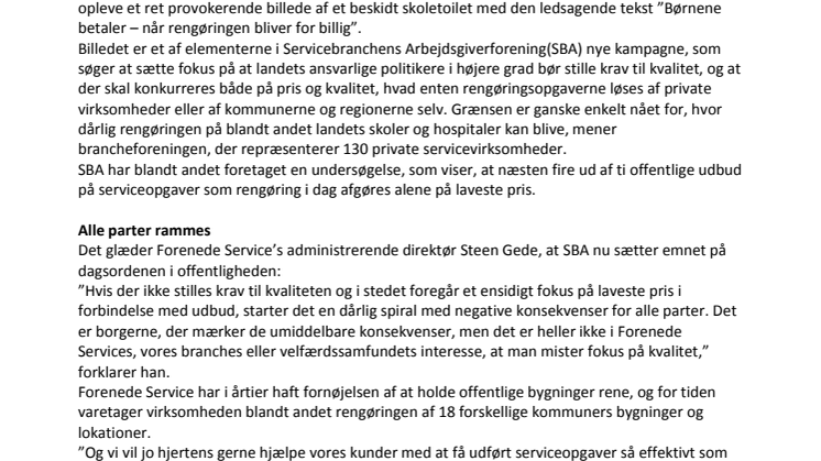 Alle taber, når kvaliteten daler