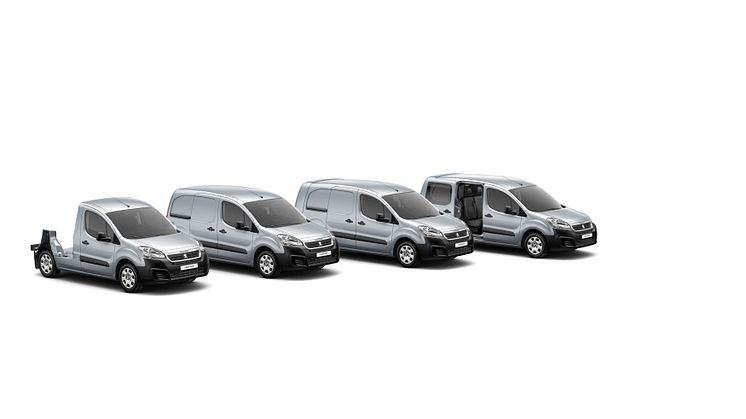 Peugeot visar ny generation av populära Partner Skåp 