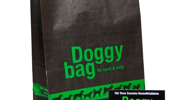 Svenska Kennelklubben lanserar egen doggy bag