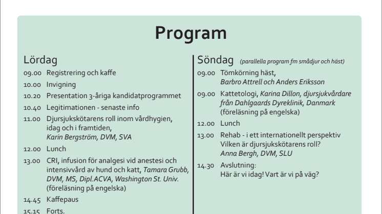 Populär djurutbildning 25 år