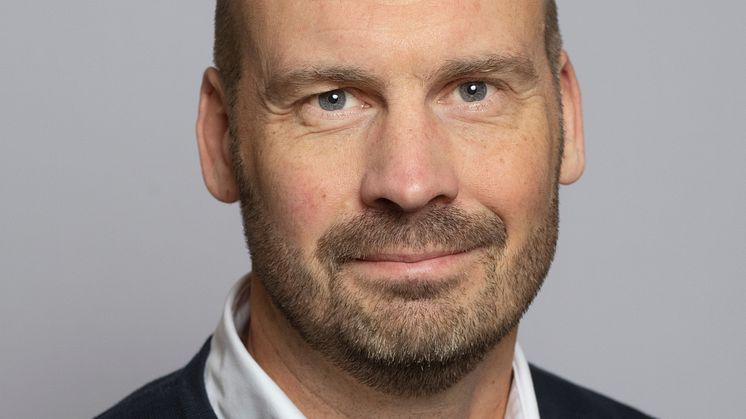 Tedd Bergman tillträder som VD 1 januari 2023. Foto: Julia Sjöberg.