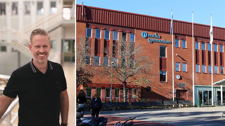 Välkommen Johan Lundström – ny rektor på Nacka gymnasium!