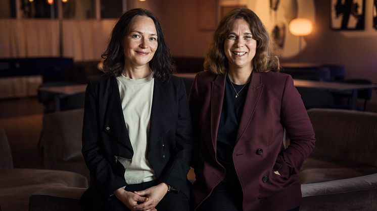 Lisa Irenius och Madelaine Levy, foto Anna Tärnhuvud