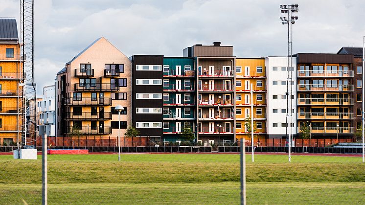 Vallastaden i Linköping, plats för årets bomässa. Foto: Thor Balkhed.