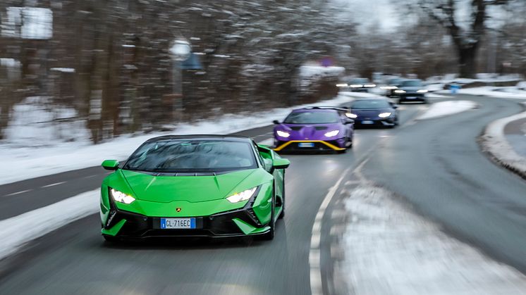 Lamborghini Winter Drive 2022