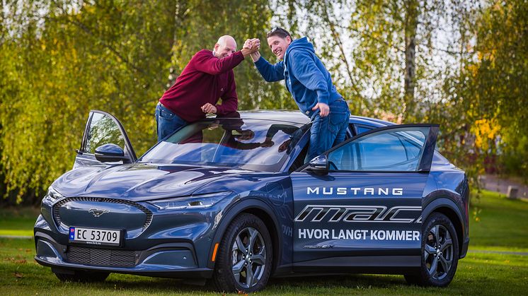 Ford Mustang Mach-E rekkeviddetest 2021 høst