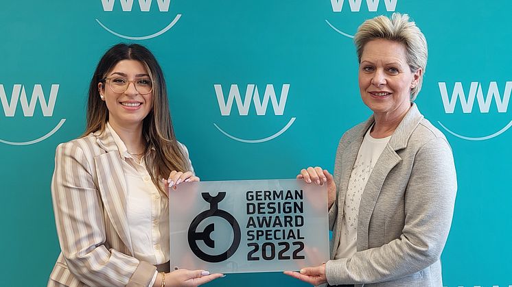 Christel Aslan (l.) und Angelika Schomberg von Westfalen Weser, die für die Entwicklung und Einführung der neuen Website verantwortlich waren, freuen sich sehr über diese hochkarätige Auszeichnung.