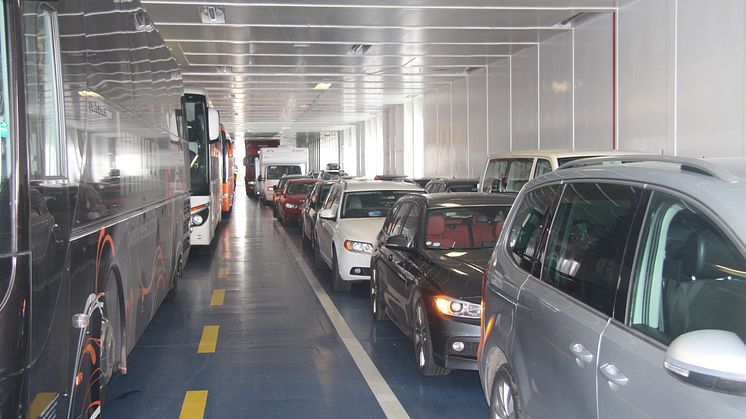 Oberstes Autodeck der "Berlin"