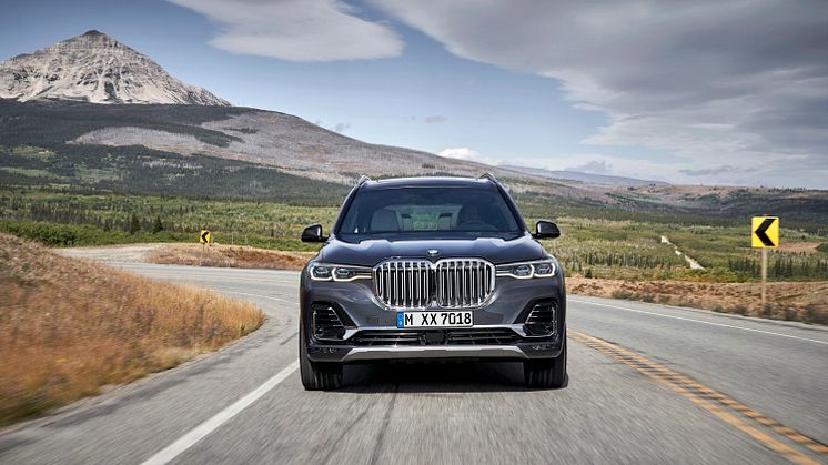 Helt nye BMW X7
