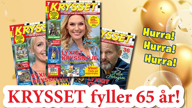 Tankesports äldsta tidning fyller 65!