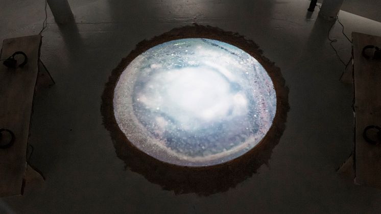 Åsa Cederqvist, "The Source." Symbiosis, Färgfabriken. 