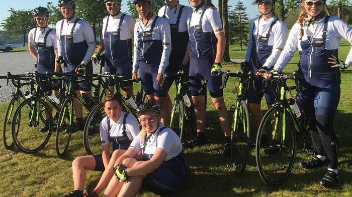 Blåkläder støtter Mariagerfjord Cykler - fra Hobro til Berlin