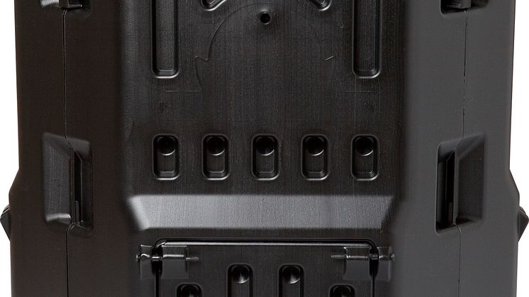 Kompostbehållare 350 ltr svart