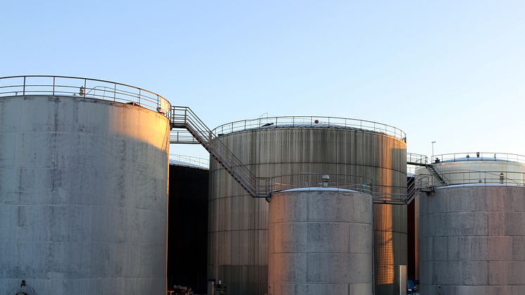 Wibax terminal i Skelleftehamn