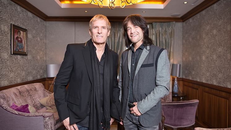 Världsartisten Michael Bolton ansluter sig till Robert Wells ”Rhapsody In Rock” sommarturné 2016!