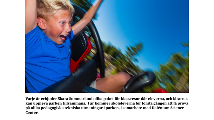 Skara Sommarland satsar på edutainment med Dalénium Science Center