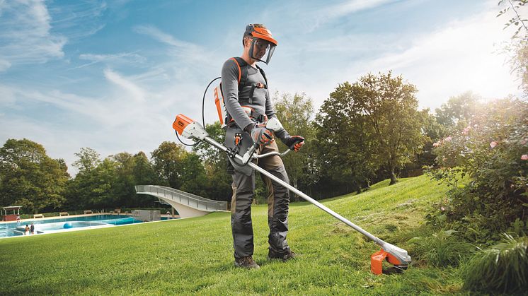 Lätt och miljövänlig grästrimmer från STIHL