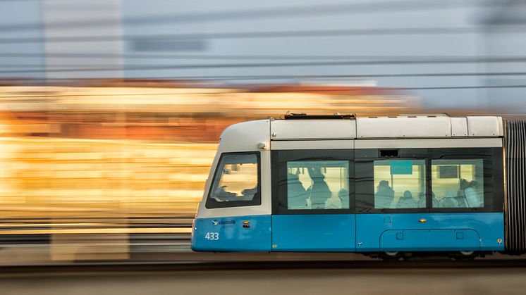 ​Rekordmånga spårvägsresor 2016