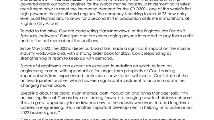 Cox Technicians  Recruitment Drive Press Release_Approved_FINAL.pdf