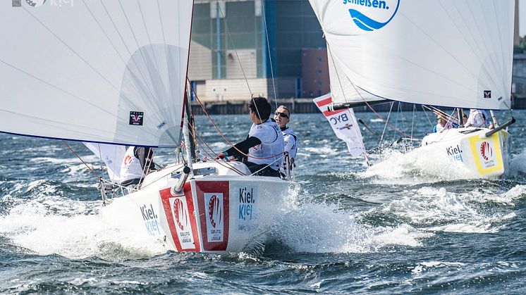 Sailing Champions League bietet Segelaction in Kiel Bild 2 (c)Lars Wehrmann SCL