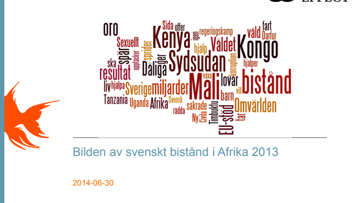 Bilden av biståndet - Bildanalys 2013