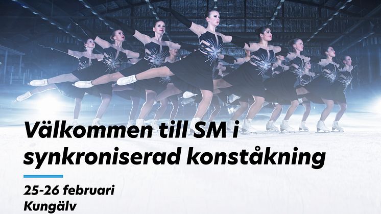 SM i synkroniserad konståkning: Sveriges bästa lag gör upp om mästerskapsmedaljerna
