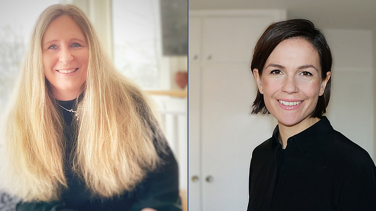 Ulrika Slottner (t v) Elisabeth Grunditz (t h)